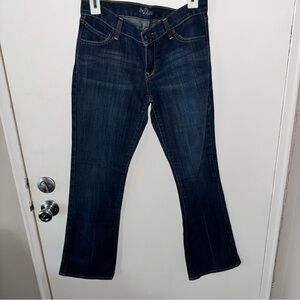 Old Navy Women's Dark Blue Boot Cut Jeans